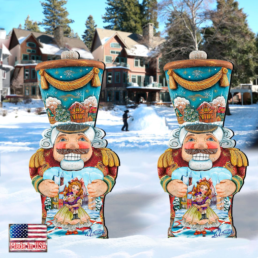 Old World Nutcracker Holiday Outdoor Decor by G. DeBrekht - Christmas Decor - 8116430F