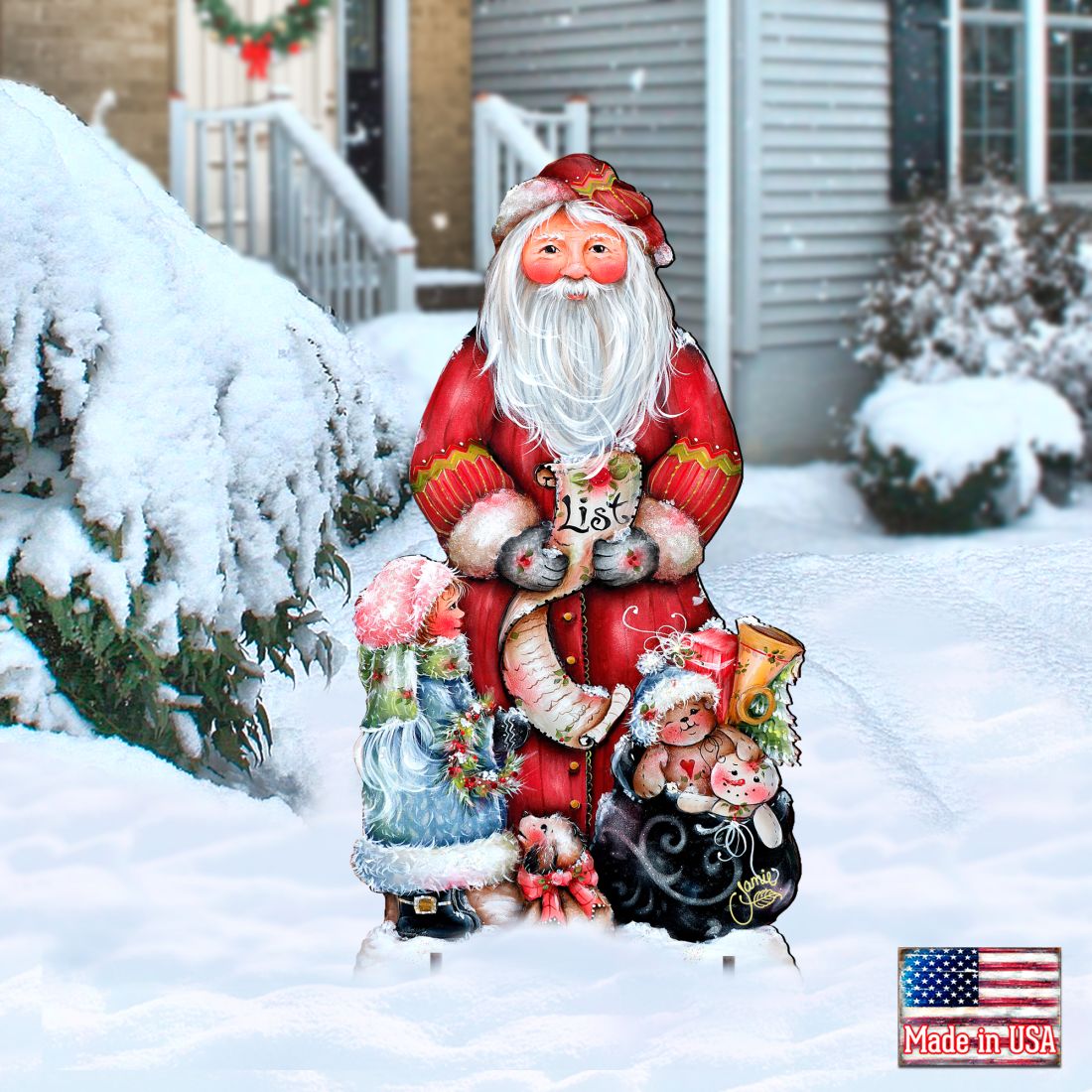 Christmas Wish List Holiday Outdoor Decor by Jamie Mills-Price - Christmas Decor - 8457516F