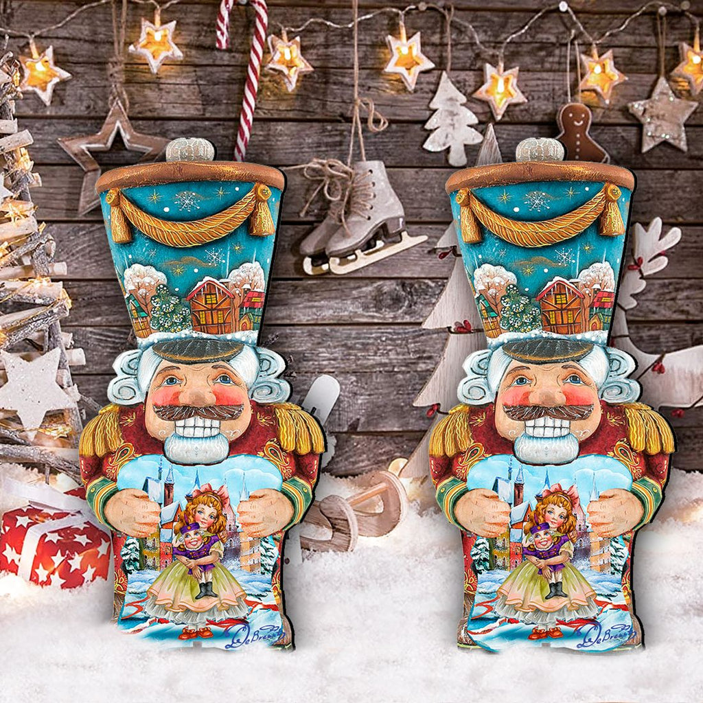 Old World Nutcracker Holiday Outdoor Decor by G. DeBrekht - Christmas Decor - 8116430F