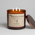 Sea Breeze-Soy 3-Wick Blown Glass Collection