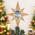 Winter Wonderland Tree Topper by G.DeBrekht - Christmas Decor - 89497