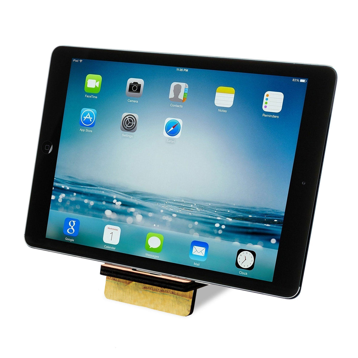 Bicycle by Sea Coastal Cell Phone Stand Wood Mobile Tablet Holder Charging Station Organizer - 892079-DG