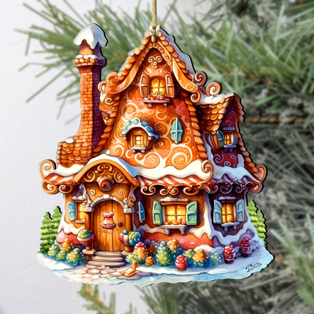 Magic House  Wooden Ornaments by G. Debrekht - Christmas Decor - 8100191-3