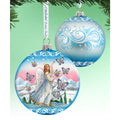 Serenity Angel Glass Ornament Limited Edition by G. DeBrekht - Christmas Decor - 73885