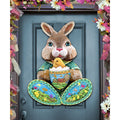 Easter Bunny Easter Holiday Door Decor by G. DeBrekht - Easter Spring Decor - 8144502H