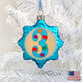 3 Mini Mercury Glass Ornament by G. DeBrekht - Love Family Kids Decor - 770003