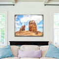 Hogge Canyons Landscape Wooden Wall Art by Nature Wonders - Nature Wildlife Decor  - 95276B