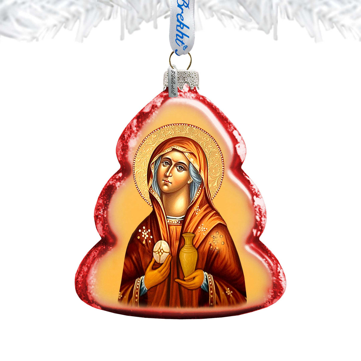 Maria Magdalena Mercury Glass Ornament by G. DeBrekht - Nativity Holiday Decor - 772022-2