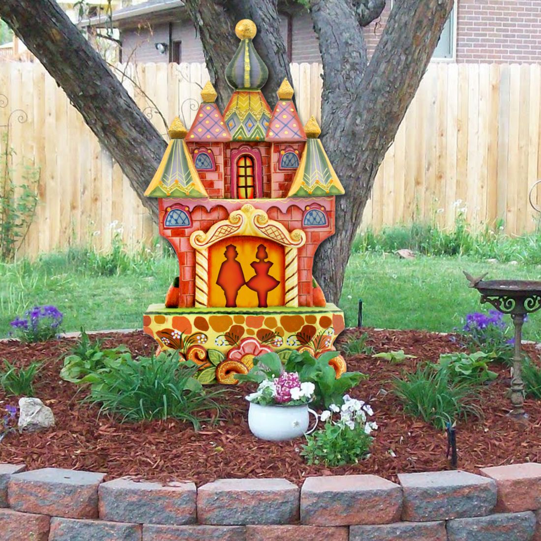 Fairy Castle Holiday Door Decor by G. DeBrekht - Christmas Decor - 8153315H