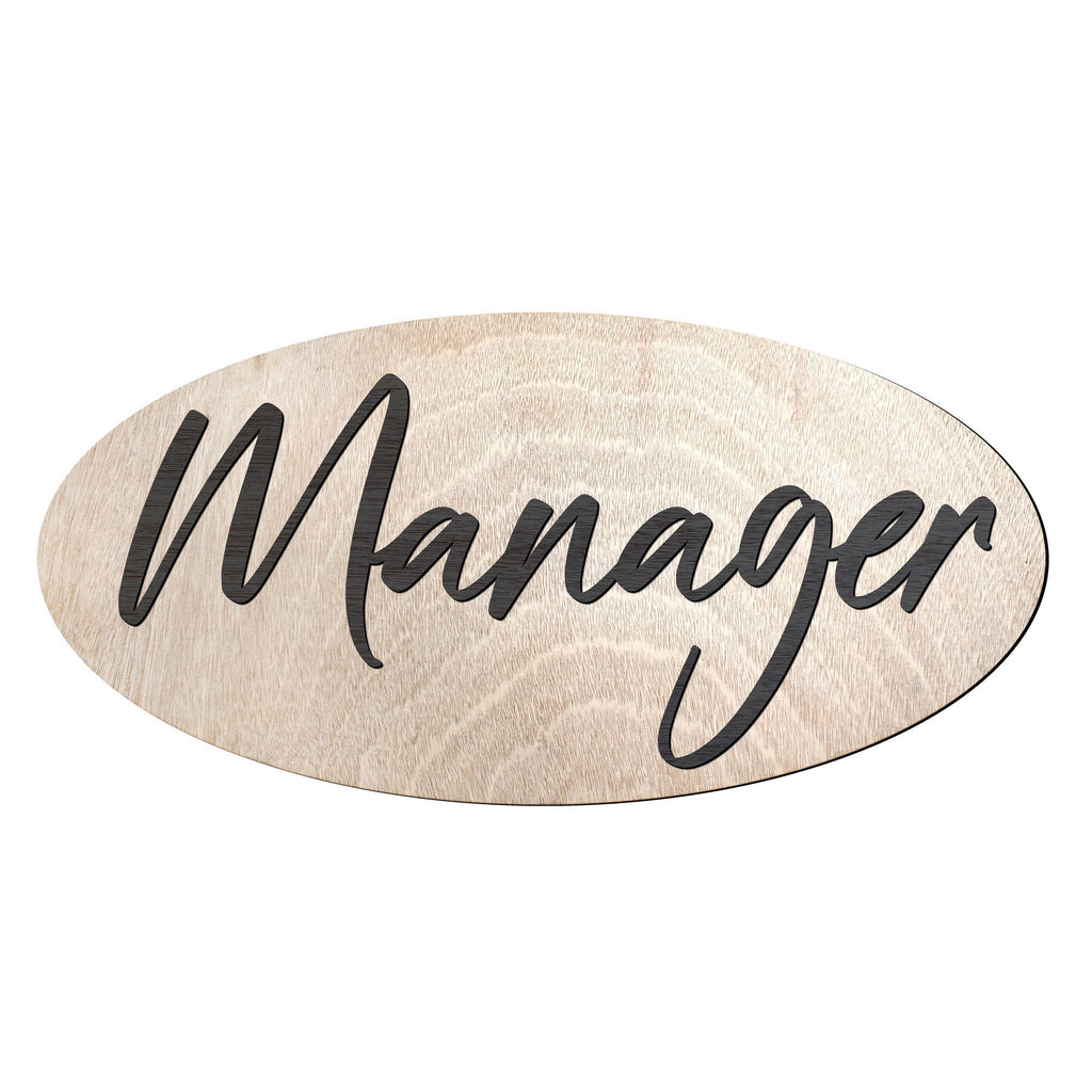 Manager Sign, wood sign, Office sign, Handmade in the USA Sign, Sings for business - 320318