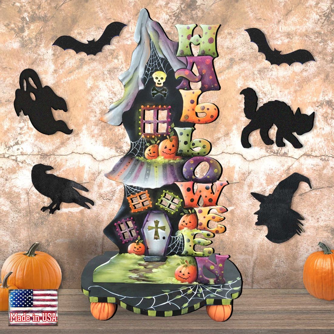 Halloween "Candle Holder" Outdoor Décor by Jamie Mills-Price - Thanksgiving Halloween Décor - 8457402F