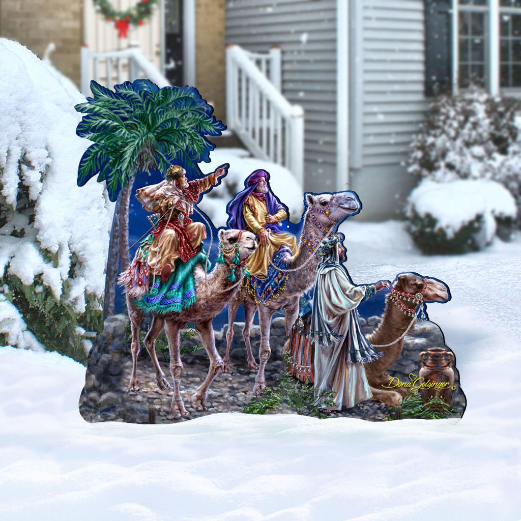 Miracle Outdoor Nativity Set  by D. Gelsinger - Nativity Holiday Décor - 8461041F-S3-1201