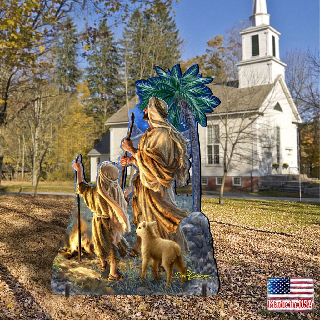 Miracle Outdoor Nativity Set  by D. Gelsinger - Nativity Holiday Décor - 8461041F-S3-1201