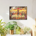 The Last Supper Wooden Gold Plated Religious Christian Sacred Icon - Inspirational Icon Décor - 85070
