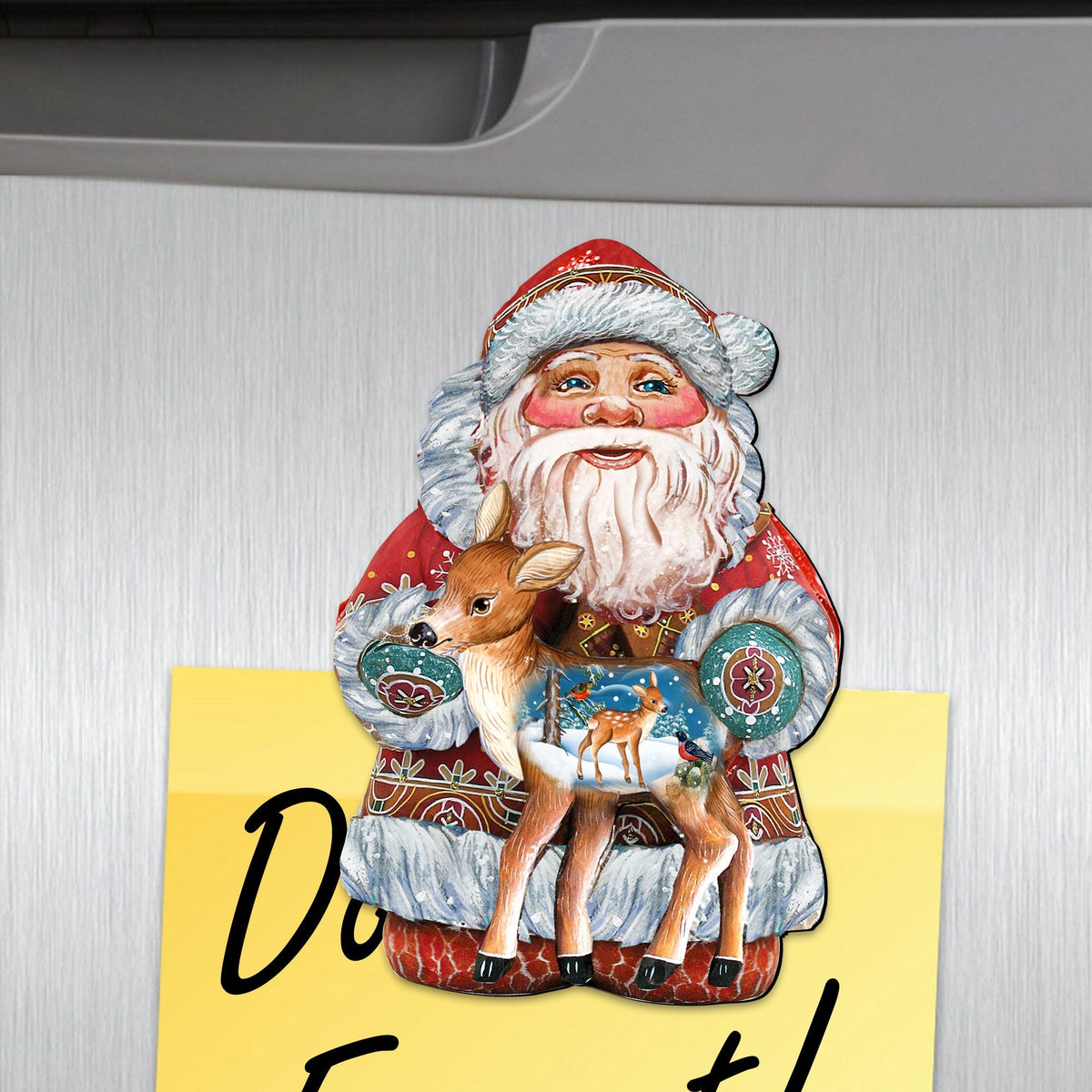 Deerest Friends Shape Refrigerator Magnets Set of 3