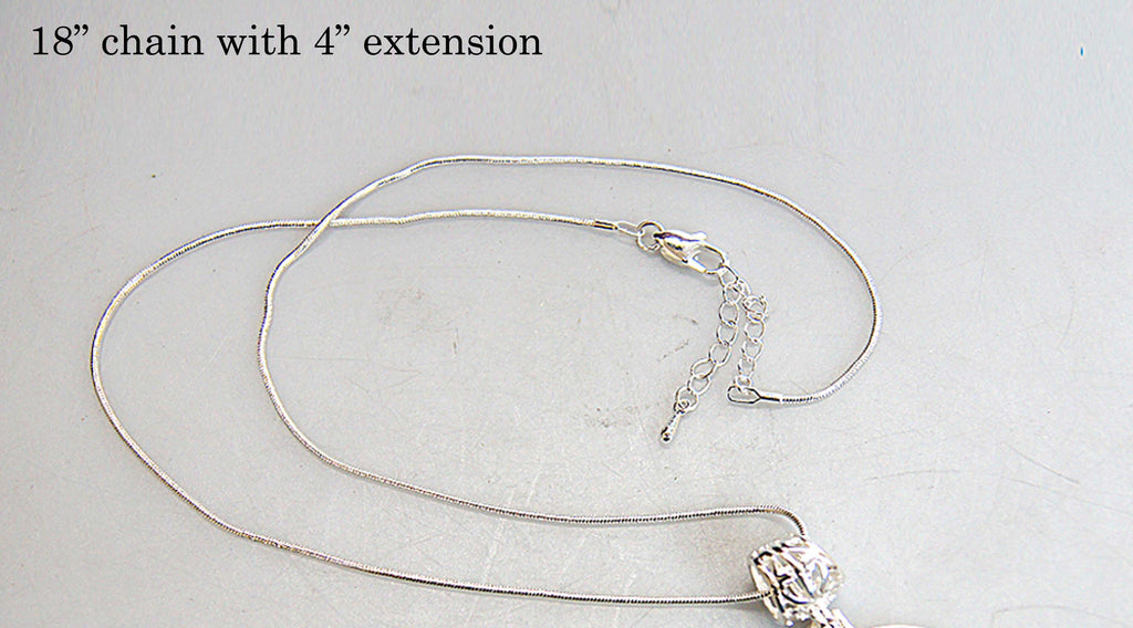 Bassets Hound Silver Plated Mother of Pearl Jewelry Pendant Necklace - 44025O