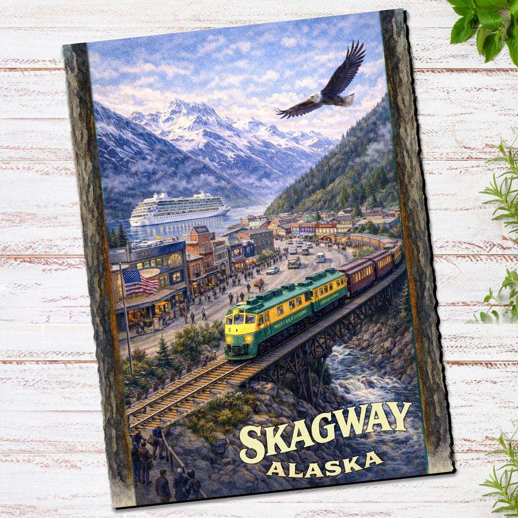 Railway Adventure Greeting Card by G. Debrekht - 97126GC