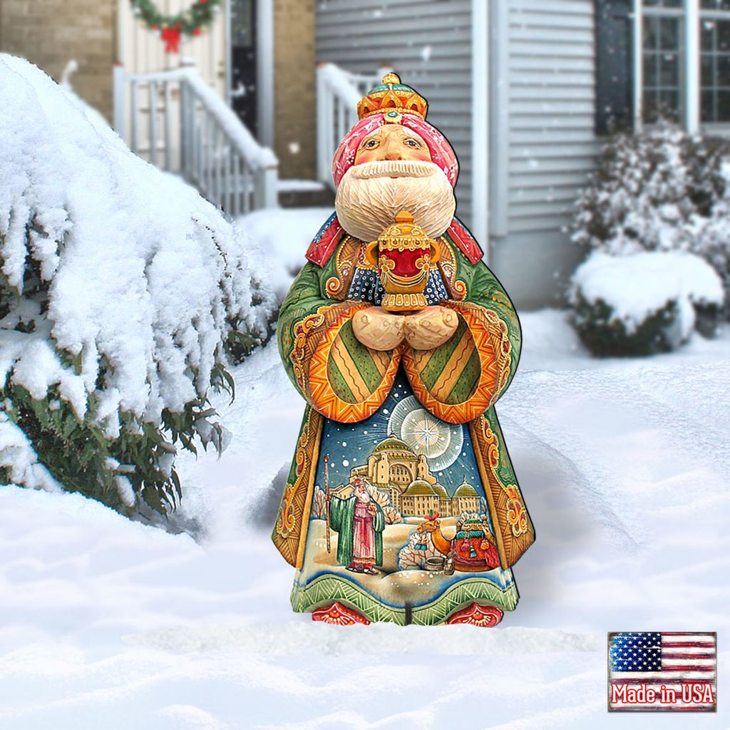 King Gaspar Nativity Outdoor Decor by G. DeBrekht - Nativity Holiday Decor - 8152651F