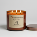 Mistletoe-Soy 3-Wick Blown Glass Collection