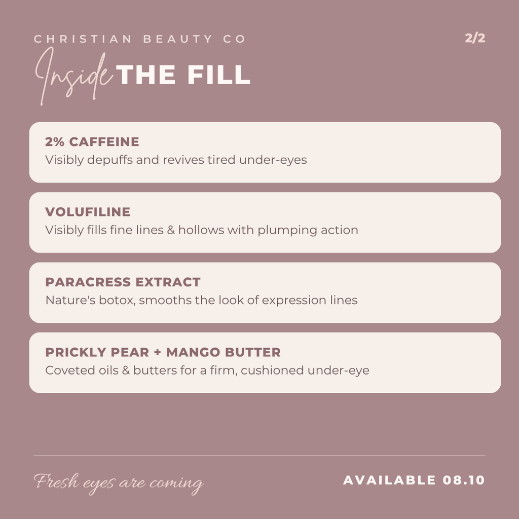 The Fill Effect Eye Cream - 2% Caffeine + Volufiline