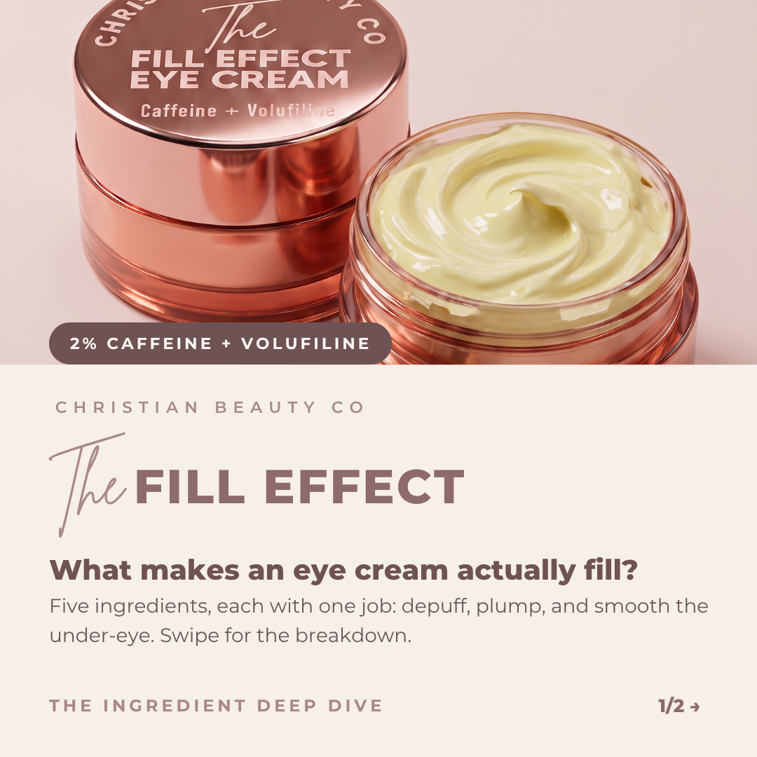 The Fill Effect Eye Cream - 2% Caffeine + Volufiline