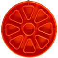 Citrus Softie eTray Shallow Slow Feeder Dog Bowl |  USA Made