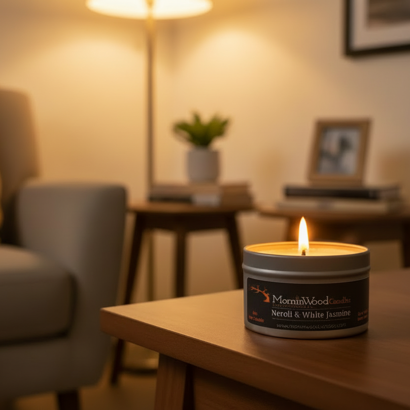 Neroli & White Jasmine - Soy Tin Collection