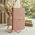 Prayer Journal - Pink Hardcover 96-Day Guided Devotional Journal