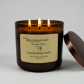 Pumpkin Pecan Waffle-Soy 3-Wick Blown Glass Collection