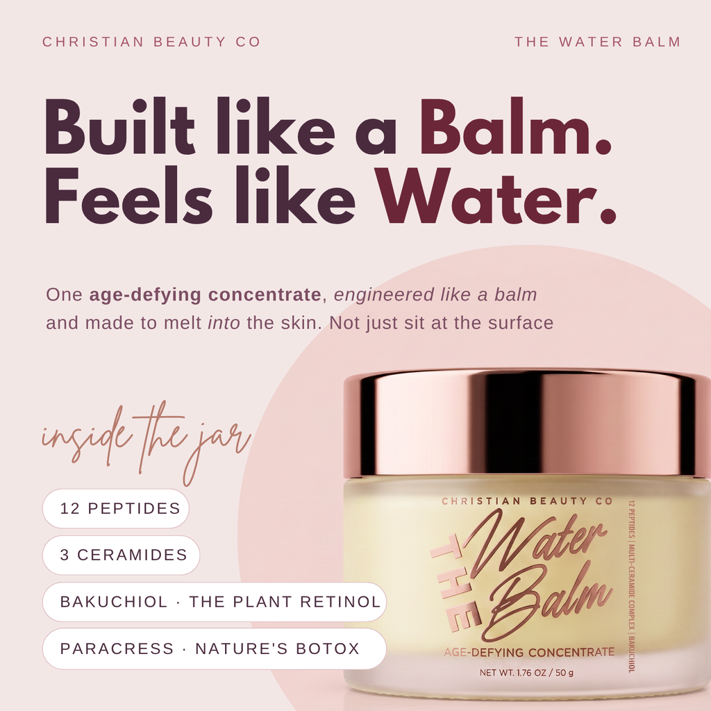 The Water Balm - Age Defying Concentrate 12 Peptide Moisturizer 1.76oz