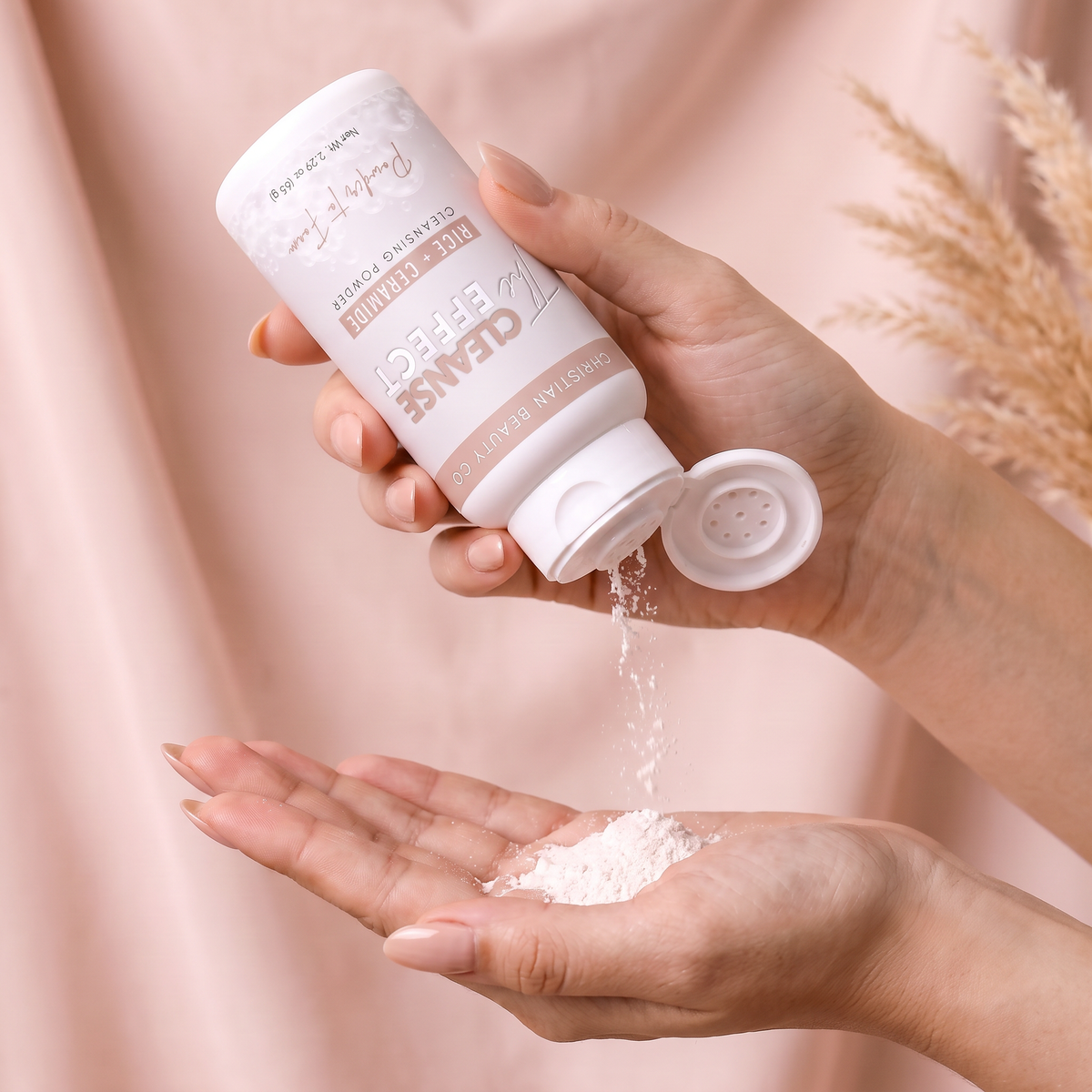 Rice Ceramide Cleansing Powder - The Cleanse Effect  2.29 oz (65g)