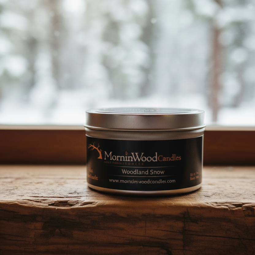 Woodland Snow ~ Soy Tin Collection