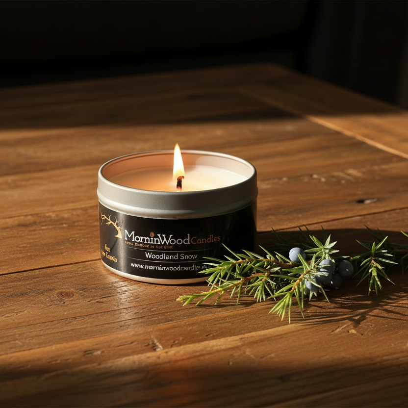 Woodland Snow ~ Soy Tin Collection