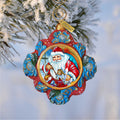 Nativity Workshop Sculpted Hand-Painted Christmas Ornament by G. DeBrekht - Nativity Holiday Decor - 6102415