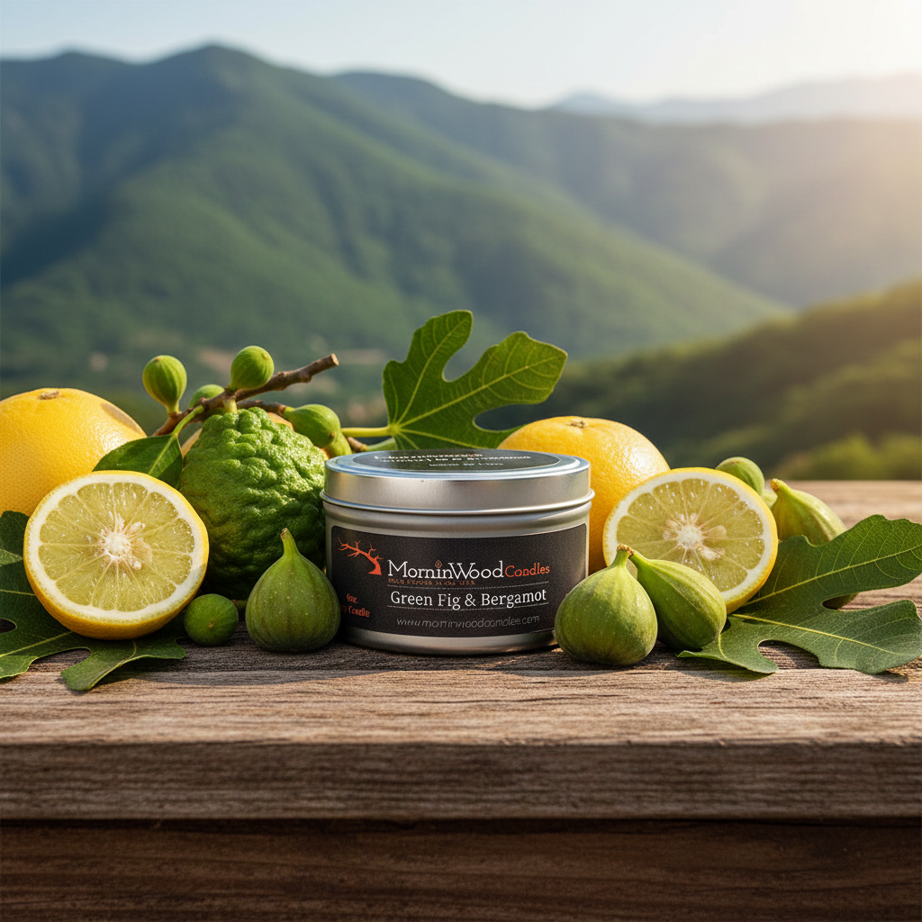 Green Fig & Bergamot -Soy Tin Collection