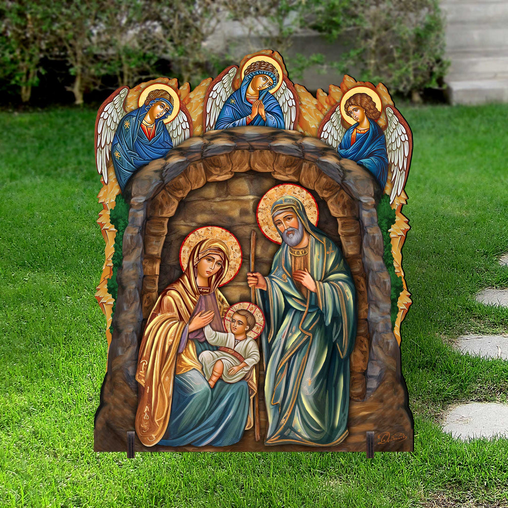 Orthodox Nativity Outdoor Decor Yard Decor by G. Debrekht - Nativity Holiday Decor - 852762F