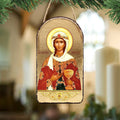 Saint Barbara Religious Orthodox Sacred Icon Ornament - Inspirational Icon Decor - 87038