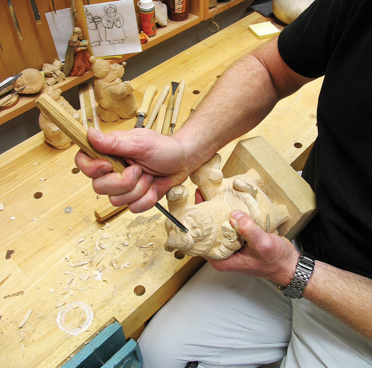 Crucifixion Cross Wooden Gold Plated Religious Christian Sacred Icon - Inspirational Icon Decor - 86058