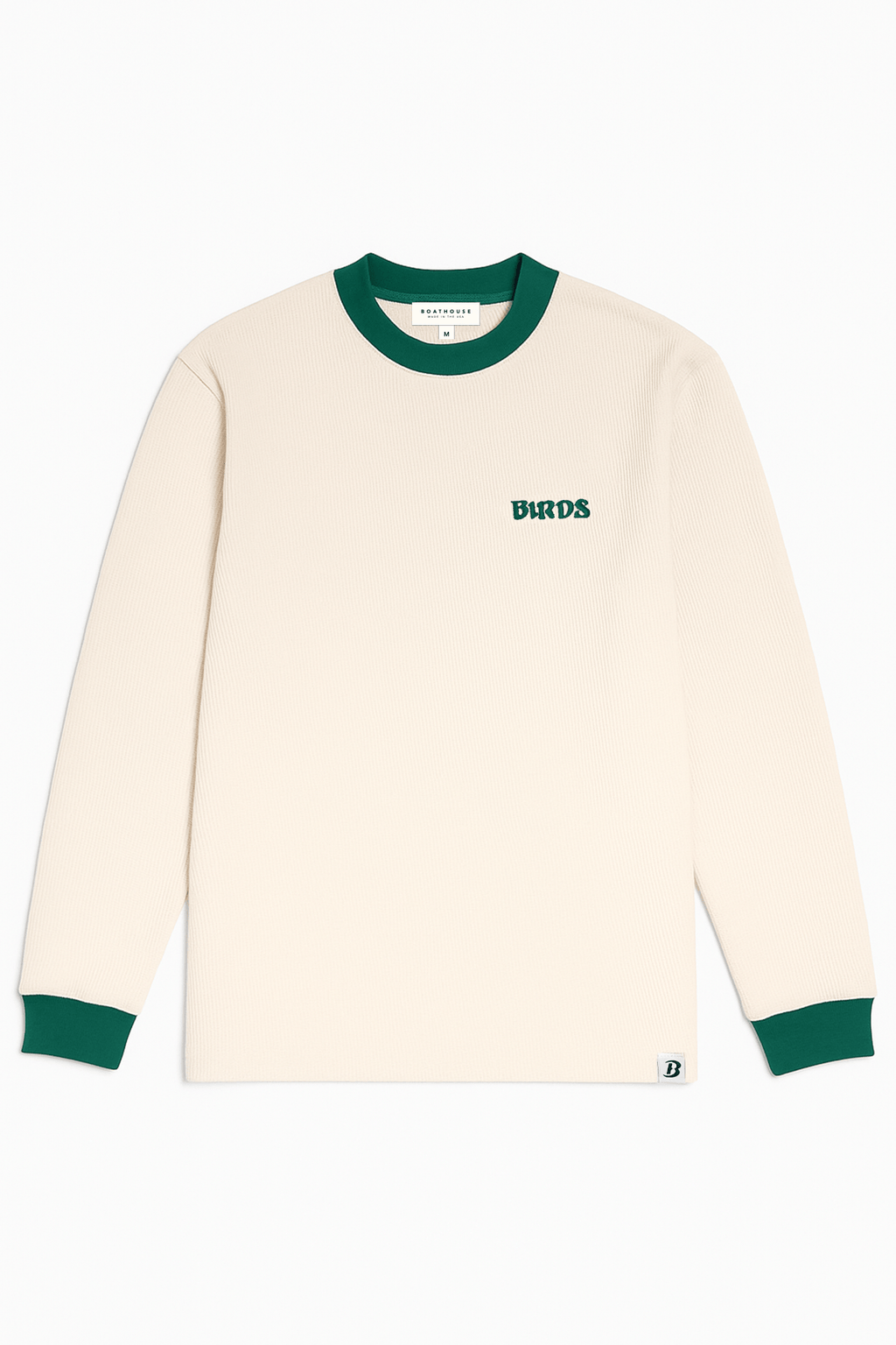 Men's Birds Thermal Waffle Knit Shirt