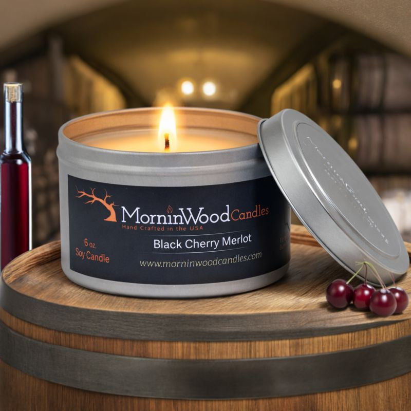Black Cherry Merlot - Soy Tin Collection