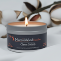 Clean Cotton - Soy Tin Collection