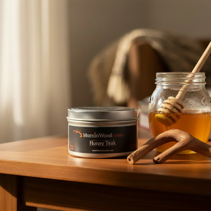 Honey Teak - Soy Tin Collection