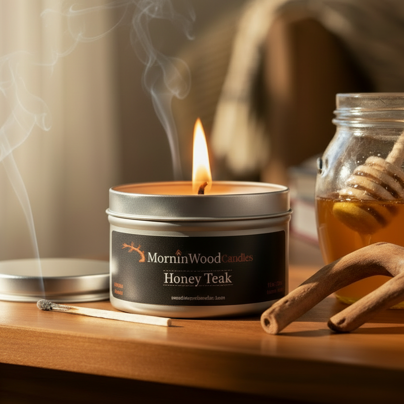 Honey Teak - Soy Tin Collection