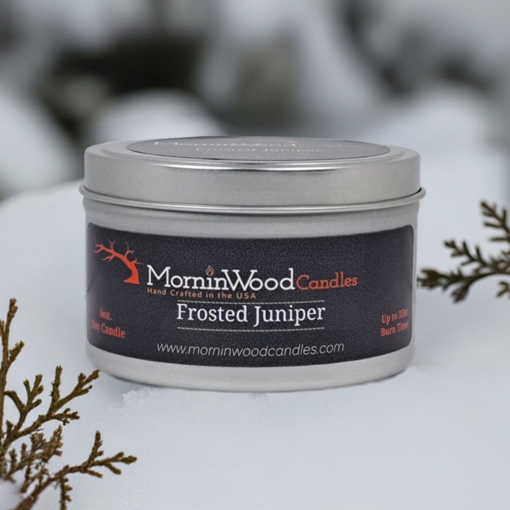 Frosted Juniper - Soy Tin Collection
