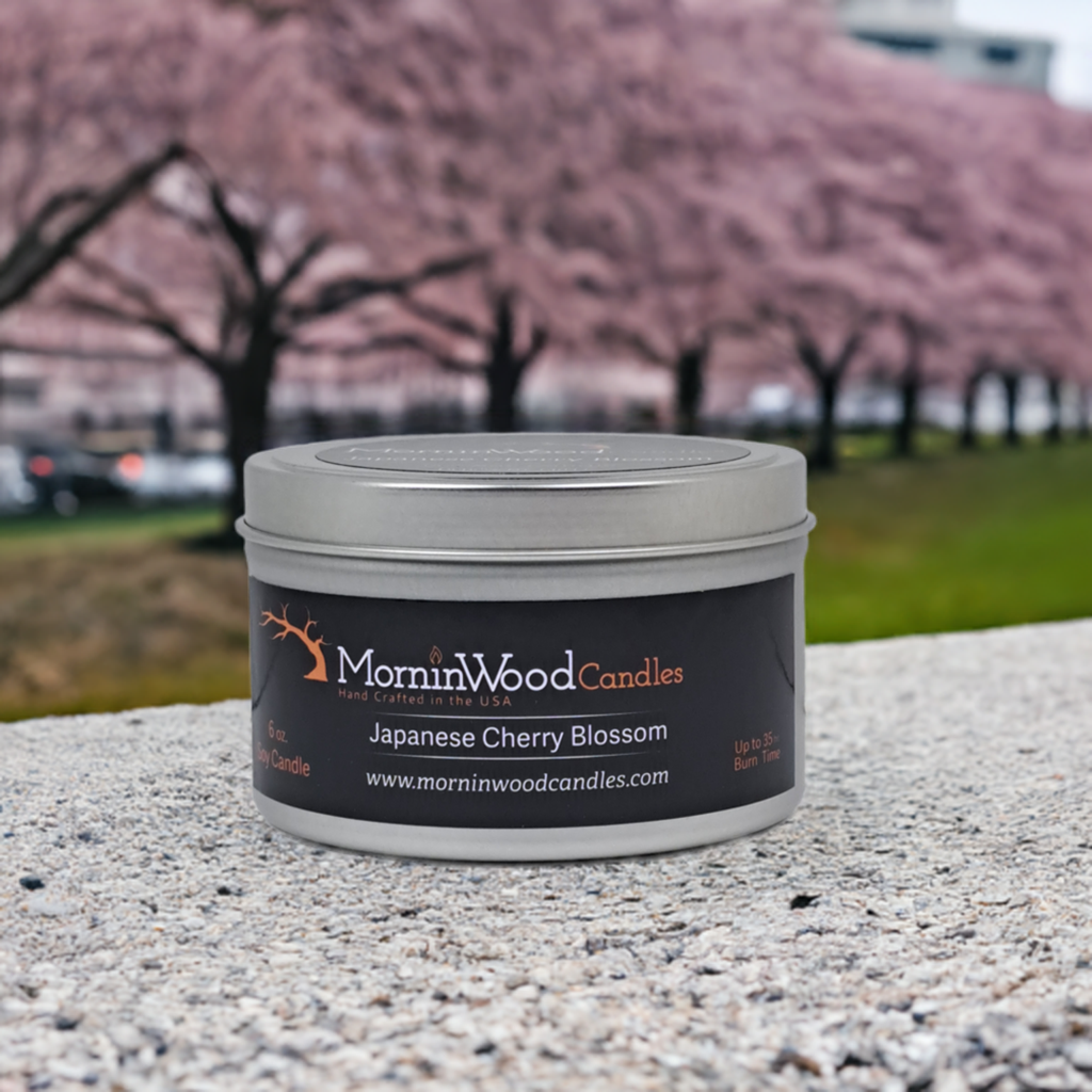 Japanese Cherry Blossom - Soy Tin Collection