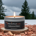 Cedarwood Blanc - Soy Tin Collection