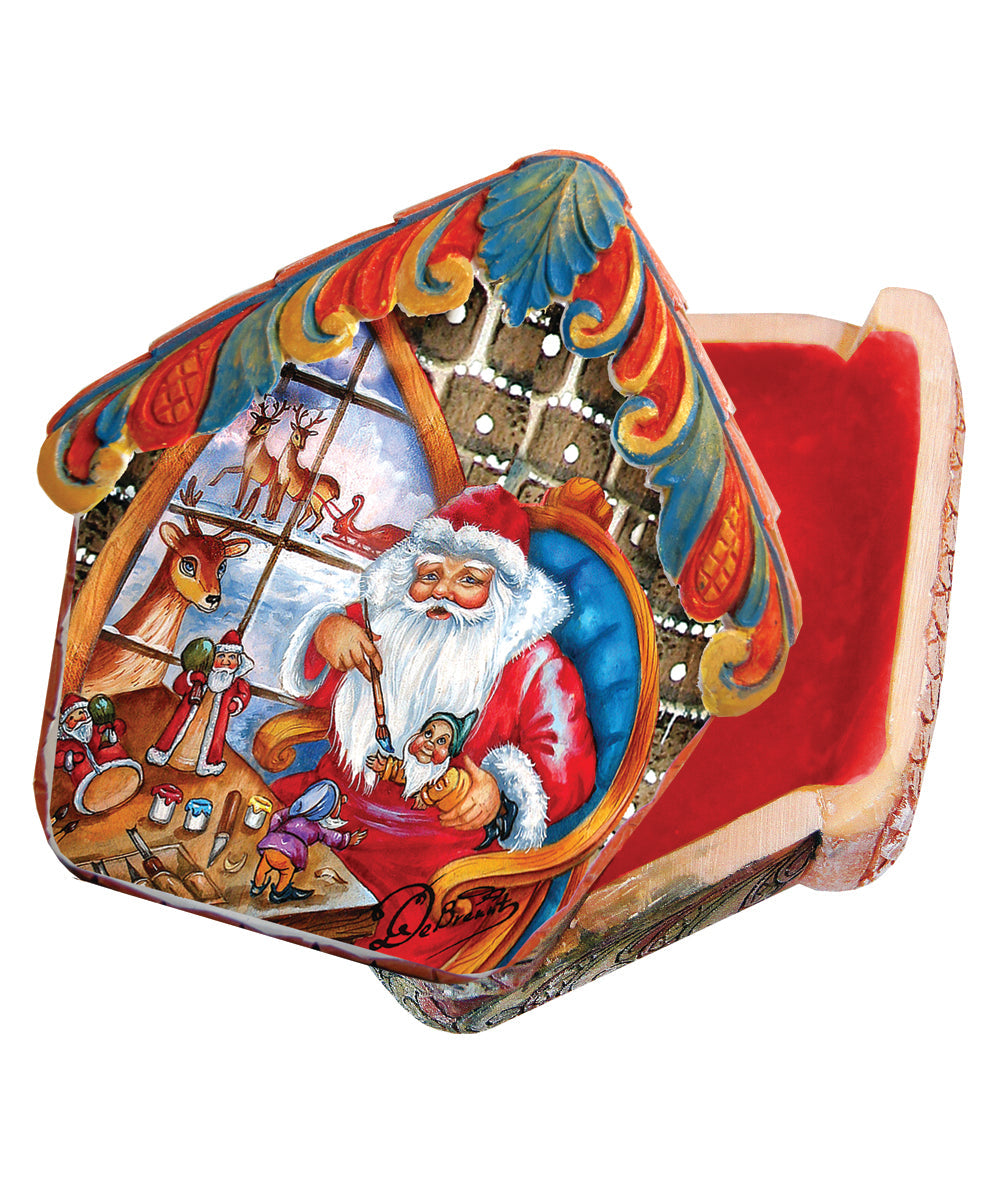 Christmas Workshop Dome Box by G. DeBrekht 585724