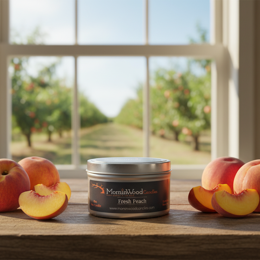 Fresh Peach - Soy Tin Collection