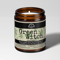 Green Witch | Scent: Exotic Hemp | 9oz Witch Candle | Malicious Women Co