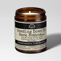 Headed Down To Rock Bottom... | Scent: Oakmoss & Amber | 9oz Funny Candle | Malicious Women Co